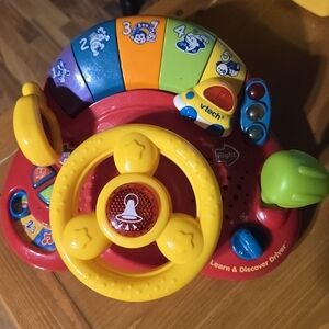 VTECH Learn & Discover Driver Red Active Toddler Toy‎ Montessori Inspired STEM